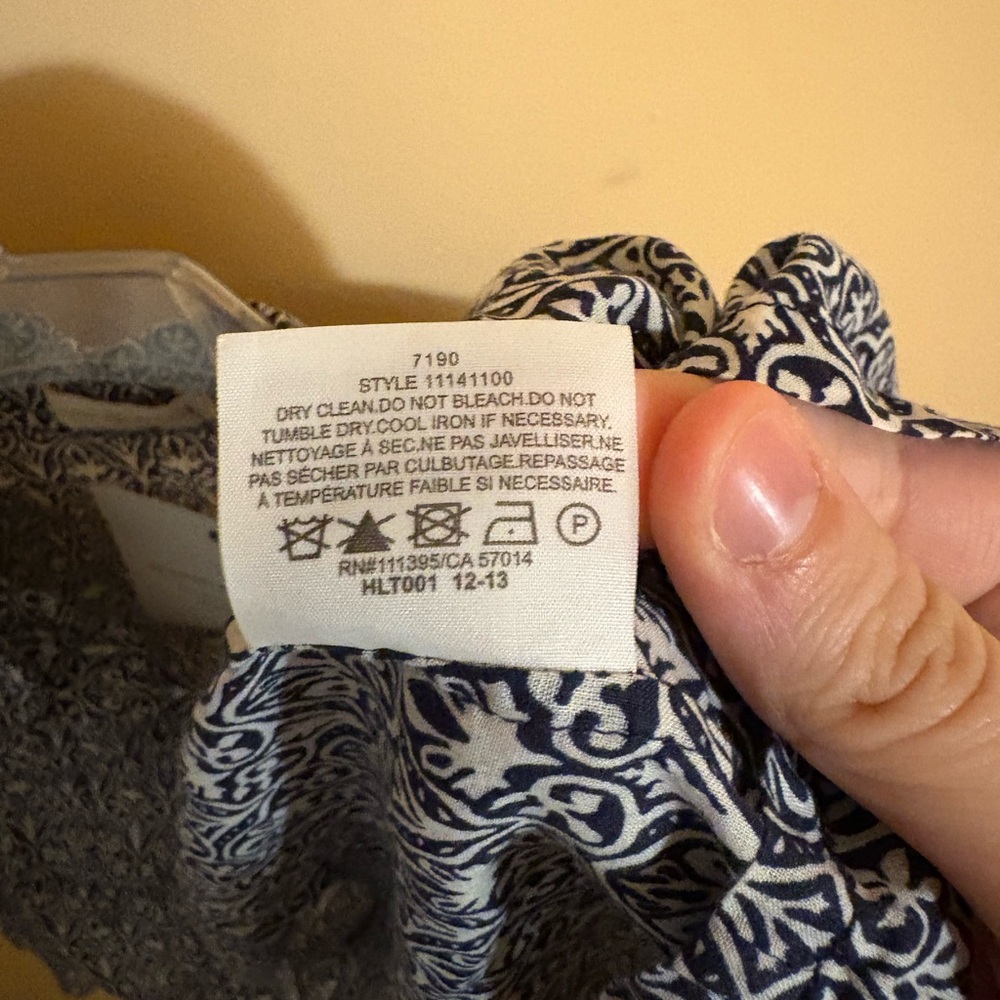 Tory Burch Brigitte Printed Button Down Blouse - image 6